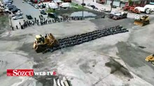 ABD'de yasa dışı motosikletler imha edildi