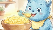 The Monster Who ONLY Ate Macaroni! 🧀 Trying New Foods | Picky Eater Story for Kids