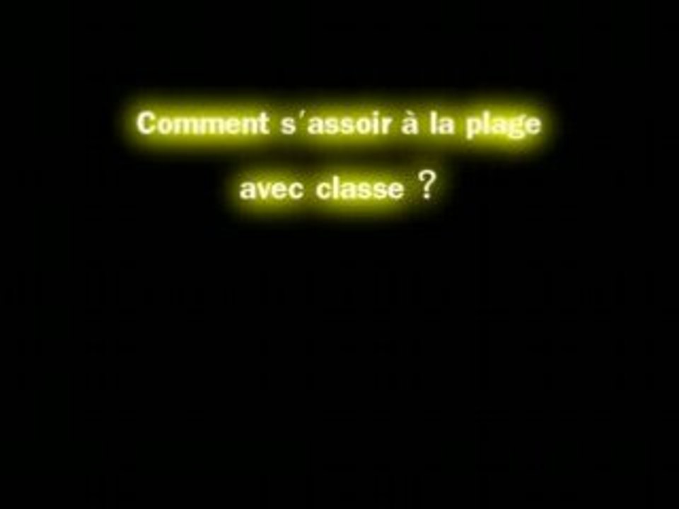 Salto avant pour s'assoir
