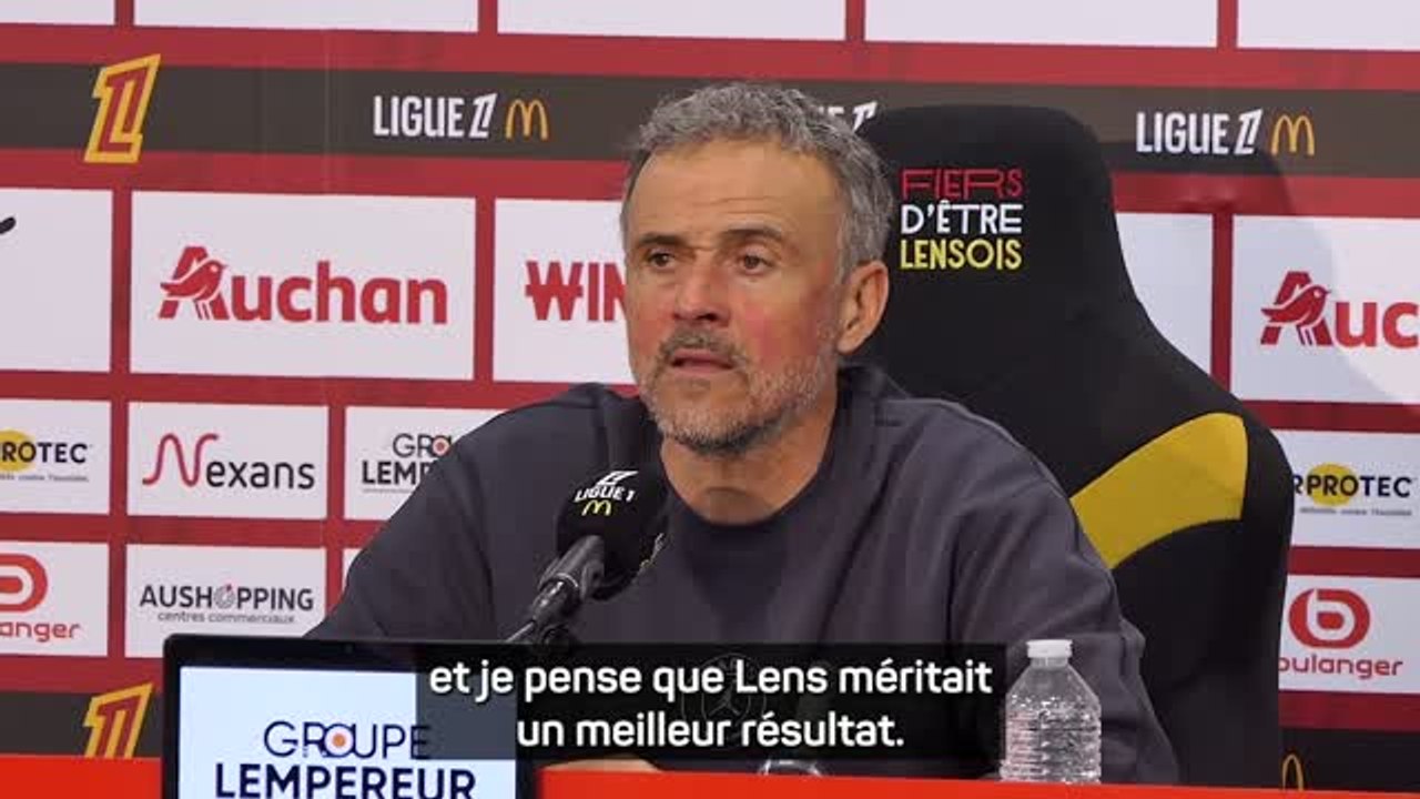PSG - Luis Enrique : "Safonov a été incroyable"