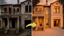 An abandoned house brought back to life ✨🏚️➡️🏡