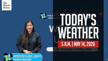 Today's Weather, 5 A.M. | May 14, 2026