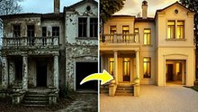 An abandoned house brought back to life ✨🏚️➡️🏡