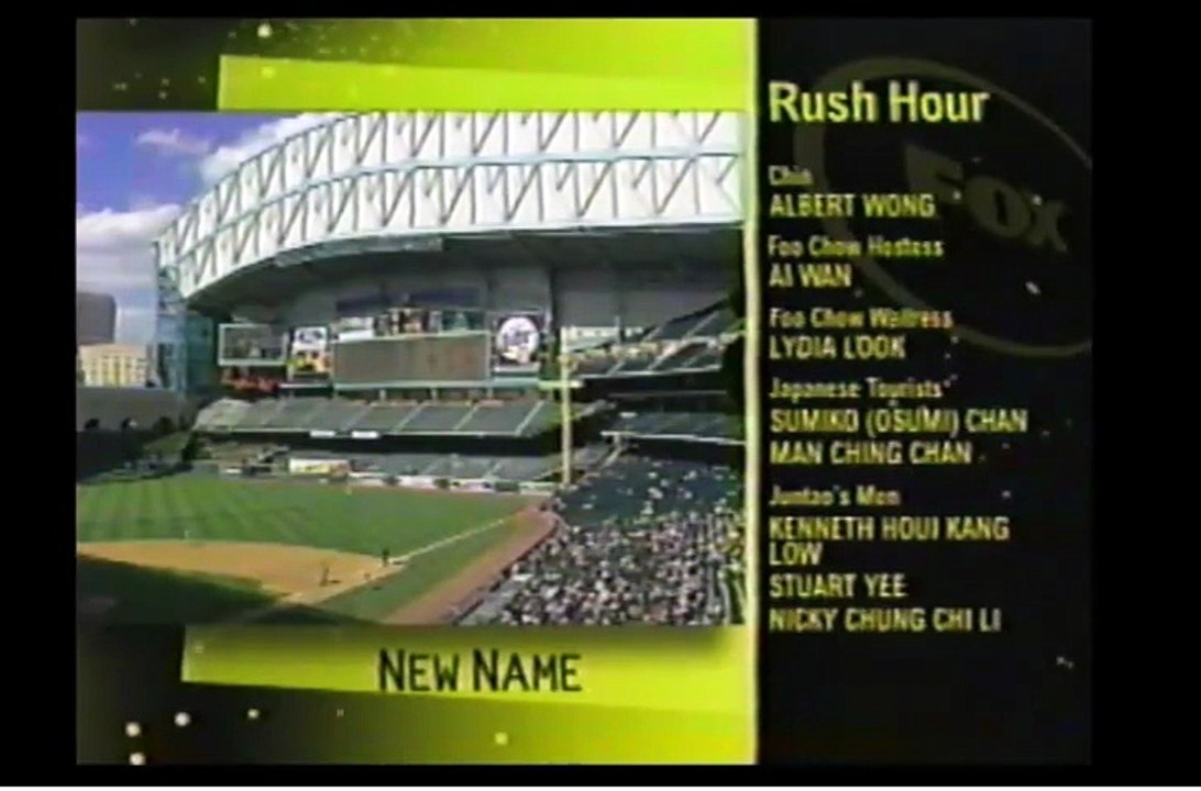 Rush Hour FOX Split Screen Credits