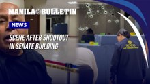 Scene after Shootout in Senate Building