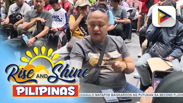 Proseso ng special payout ng DSWD para sa drivers sa San Juan Arena, naging mabilis at maayos | ulat ni Carlo Candelaria