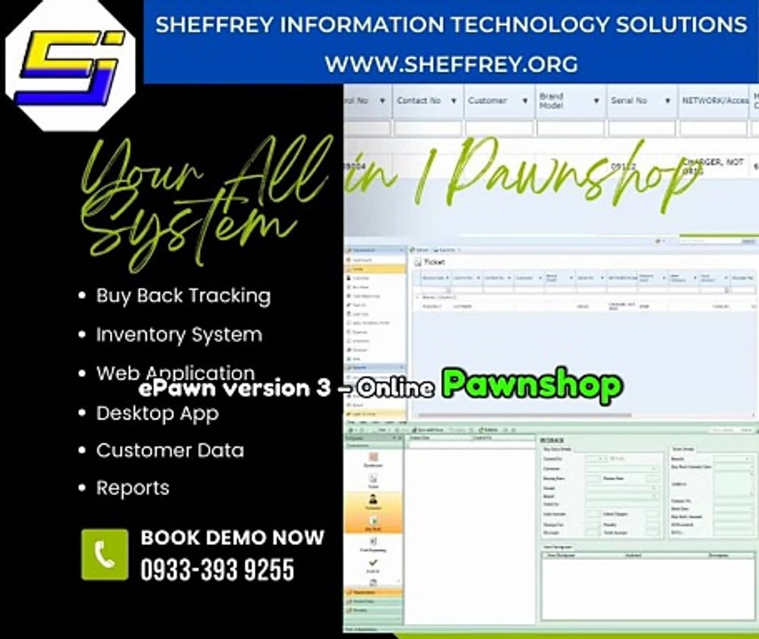 ePawn Pawnshop Desktop App with Web app