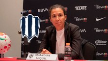 Amandine Miquel contenta con su equipo previo al Rayadas vs América Femenil: "No hay nada más lejos que la final"