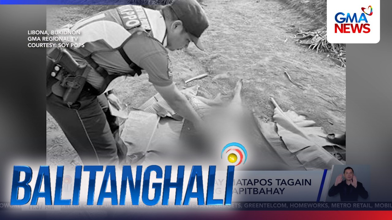 Lalaking nag-amok, patay matapos tagain ng naperwisyo umanong kapitbahay | Balitanghali
