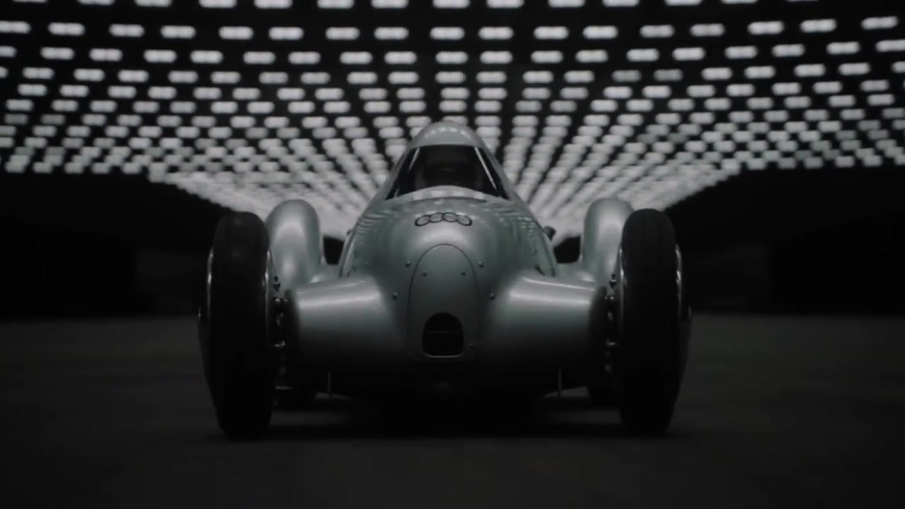 Auto Union Lucca - Einsatz auf der Rennstrecke - Ende Mai 1935 auf der Avus in Berlin
