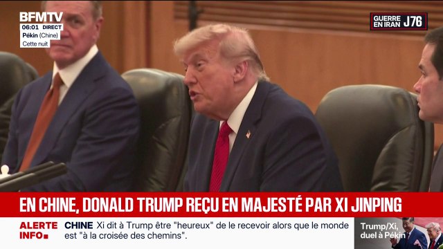 C'est un honneur d'être votre ami : les premiers mots échangés entre Donald Trump et Xi Jinping à Pékin dans le cadre d'une visite d'État