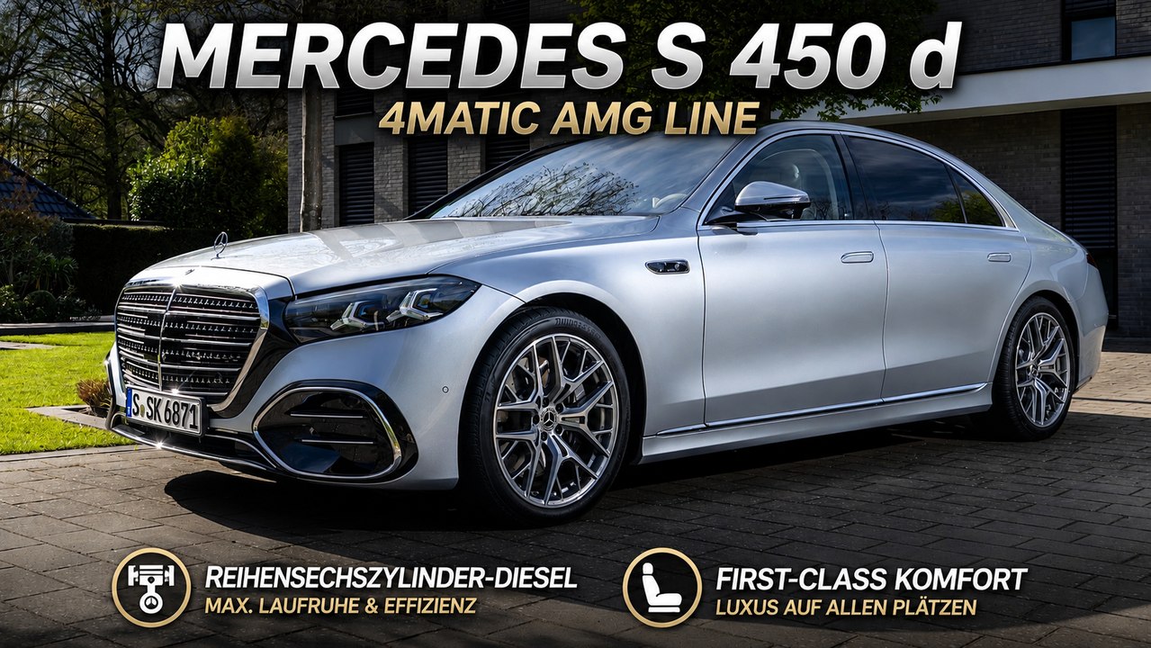Mercedes-Benz S 450 d 4Matic AMG Line Facelift im Detail
