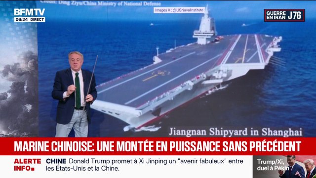 LE BRIEF DU GÉNÉRAL - La Chine veut monter en puissance militairement et se dote de plusieurs porte-avions pour concurrencer les États-Unis