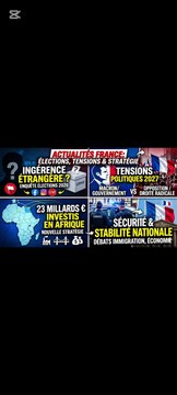 Actualités politiques en France : les dernières nouvelles importantes 🇫🇷 #France #Politique #Actualités #BreakingNews #EmmanuelMacron #NewsFrance