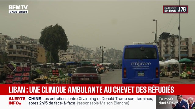 Au Liban, une clinique ambulante se rend au chevet des populations déplacées, traumatisées par la guerre