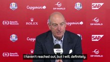 Furyk will reach out to Tiger Woods for Ryder Cup role