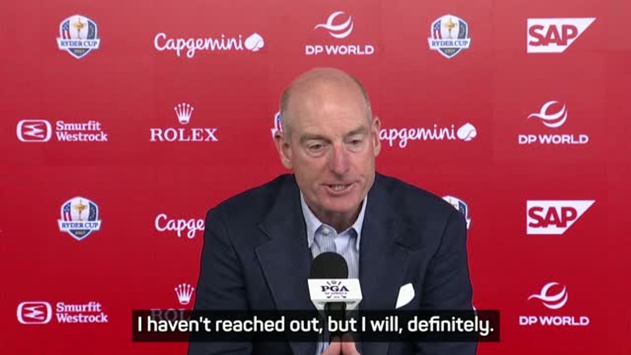 Furyk will reach out to Tiger Woods for Ryder Cup role