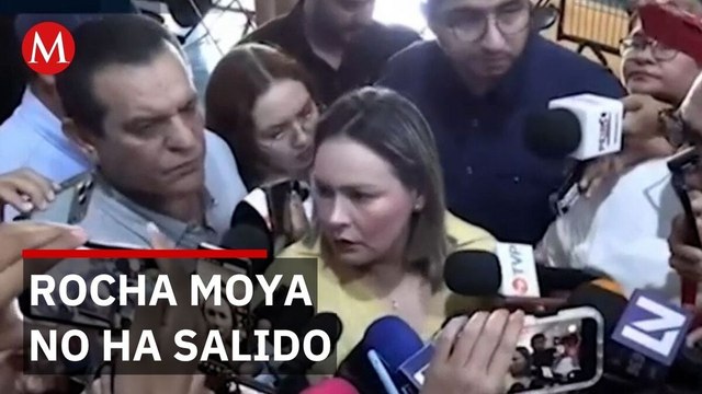 Yeraldine Bonilla asegura que Rocha Moya permanece en su casa en Sinaloa