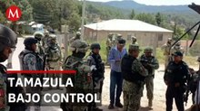 Refuerzan la seguridad en Tamazula, Durango, tras el desplazamiento de familias