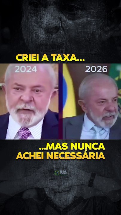 A taxa das blusinhas - Lula enganou o povo brasileiro mais uma vez