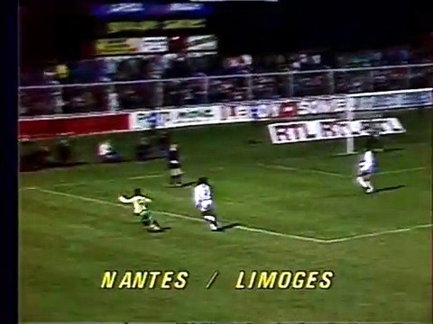 NANTES - LIMOGES - 1986 - SAISON 1985/1986 -