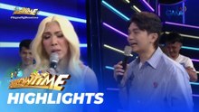It's Showtime: ‘Naka-bestida ta’s ang gaspang ng ugali!’ Vice, napikon habang kausap si Vhong!