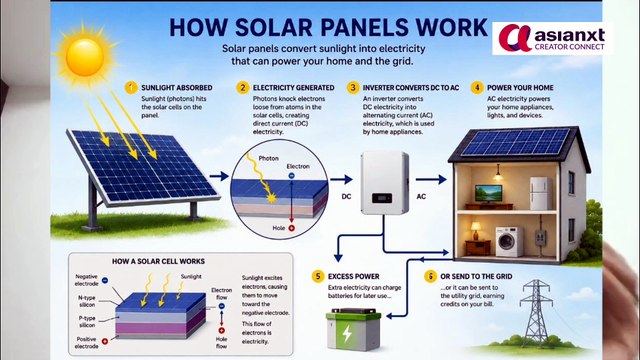 About solar panels and how they are working and useful in future.