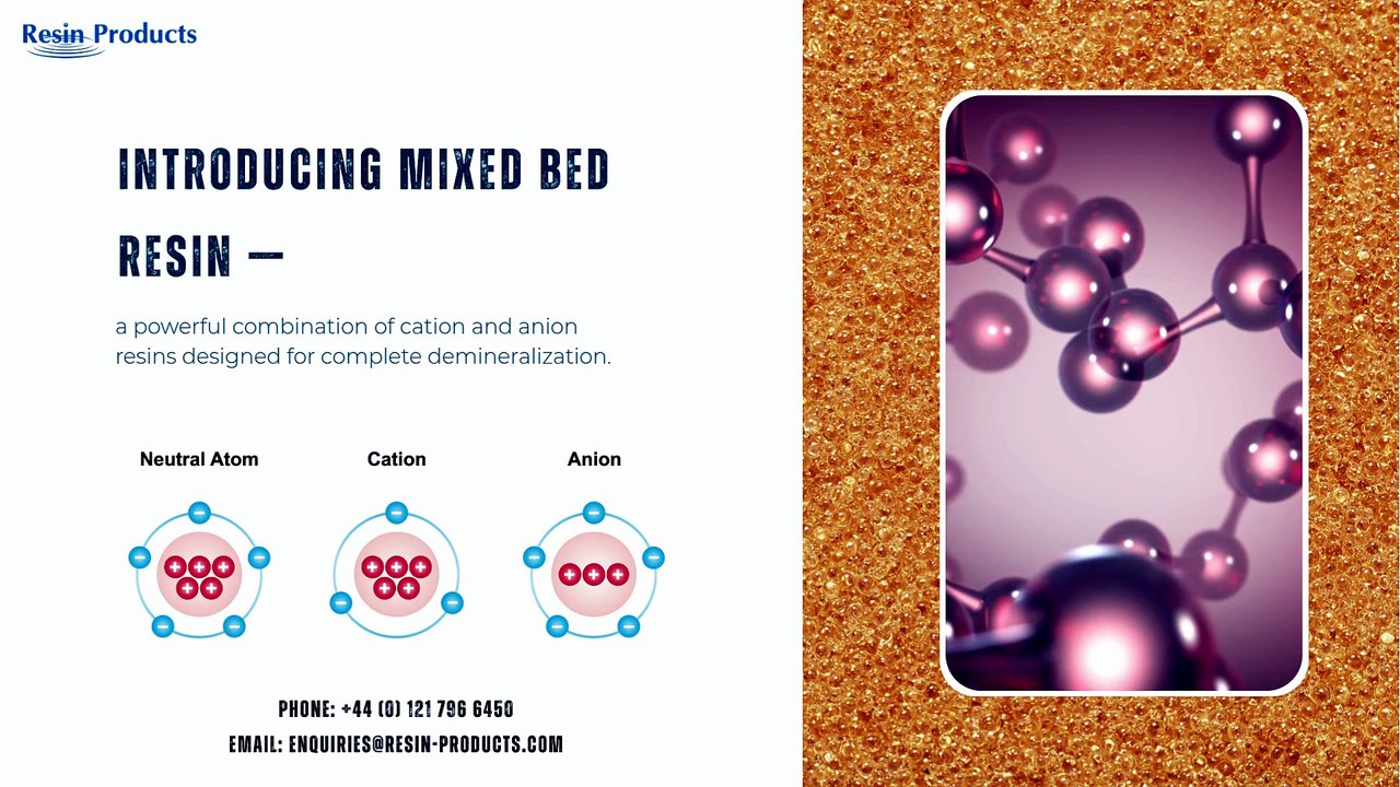 Mixed Bed Resin Video