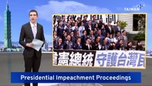 Opposition Lawmakers Discuss Proposal To Impeach Taiwan President Lai Ching-te