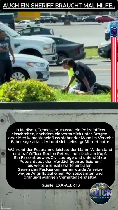 Auch ein Sheriff braucht mal Hilfe