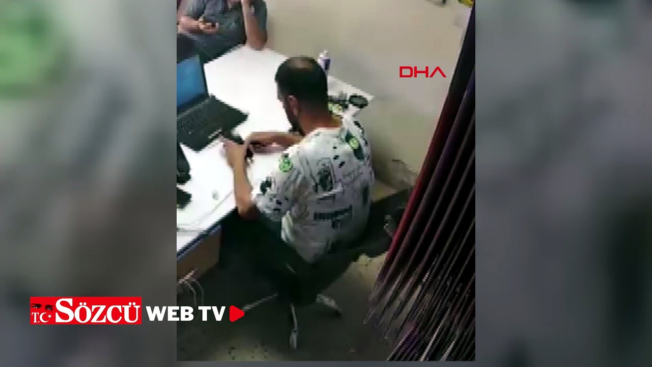 Tamir sırasında cep telefonunun bataryası patladı