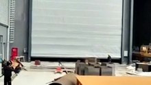 Can customized frame materials be provided for special industrial applications of high speed doors?