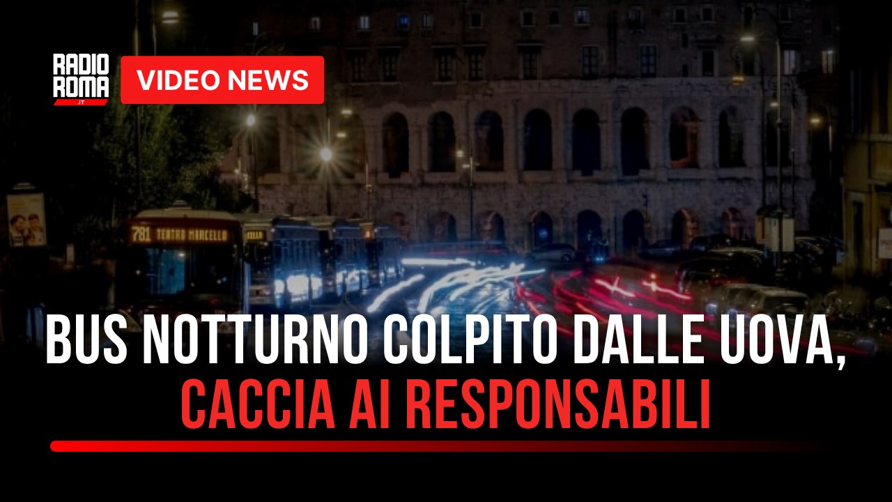Bus notturno colpito dalle uova, caccia ai responsabili