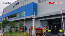 疑鋰電池實驗持續高溫 苗栗「國家儲能系統檢測中心」竄濃煙
