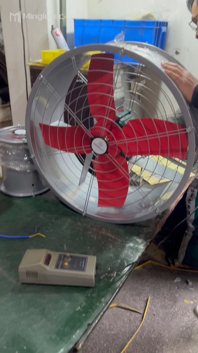 Mingletec industrial axial fan inspection #mingletec #industrialfan #axialfan #ventilation #factory
