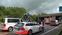 Ciney : accident de tracteur sur la N97 à Achêne