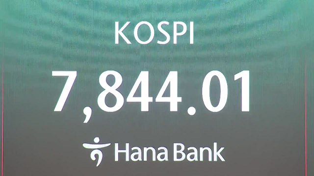 코스피, 8천까지 19포인트 남기며 사상 최고치 경신 / YTN