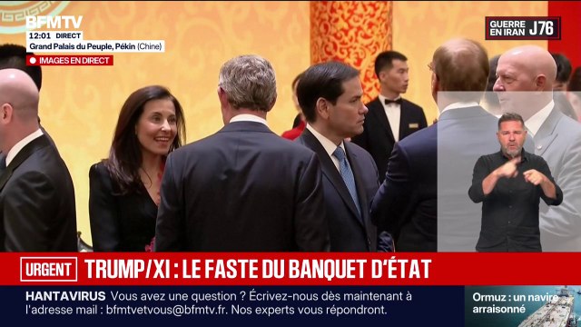 Sommet Chine/États-Unis: ce que l'on sait du banquet d'État prévu en l'honneur de Donald Trump