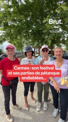 Cannes, le festival, les stars… et la pétanque