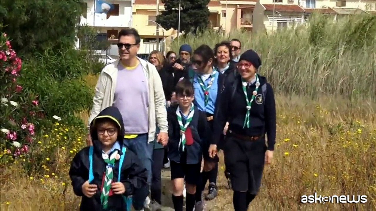 A Capo Peloro la 2  tappa di "Look Up Clean Up" Save the Planet