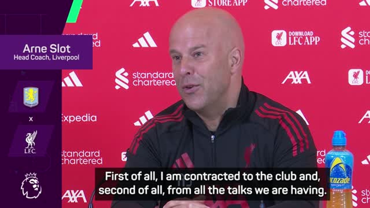 'I will be the Liverpool manager next season,' says defiant Slot