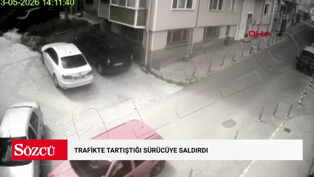 Trafikte tartıştığı sürücüye saldırdı, 190 bin lira ceza uygulandı
