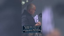 Smoky scenes shut down Italian Open