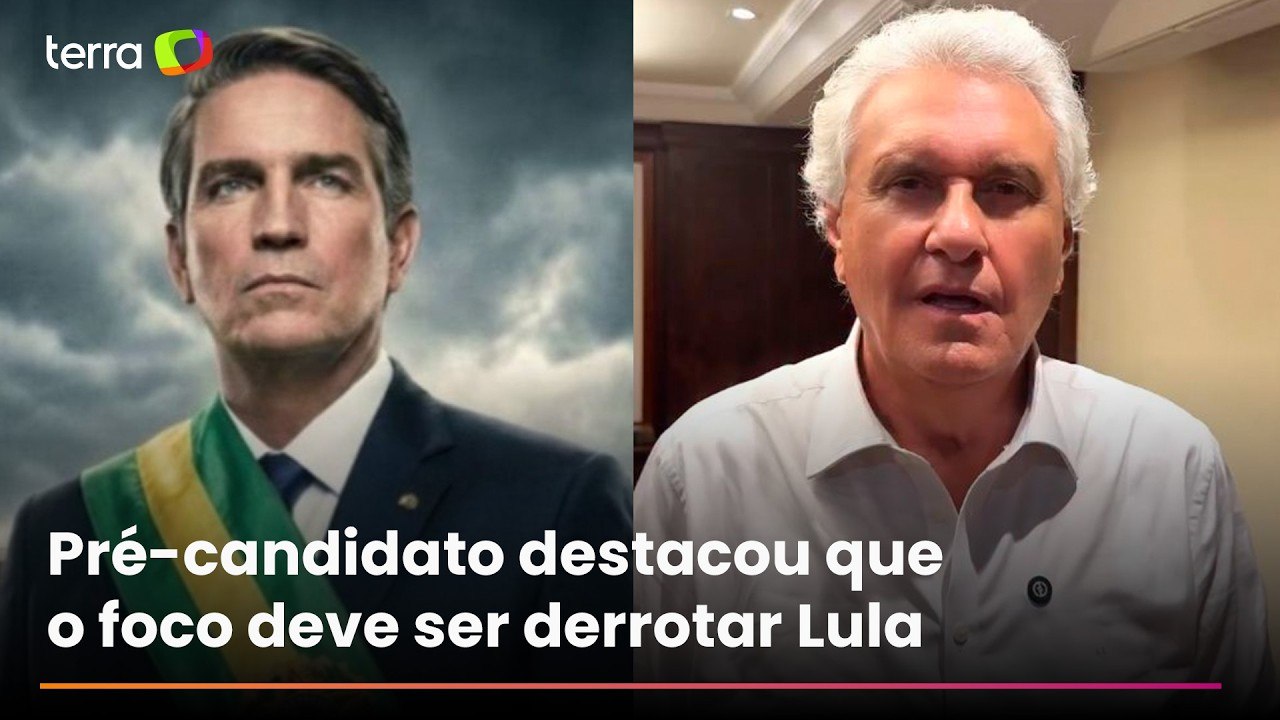 Ronaldo Caiado cobra explicações de Flávio sobre Vorcaro, mas pede união da centro-direita