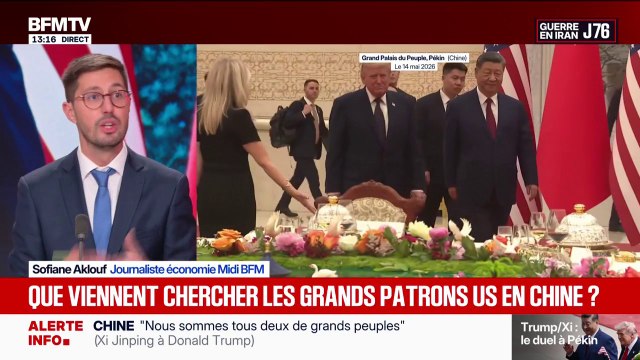 Donald Trump/Xi Jinping: que viennent chercher les grands patrons américains en Chine?