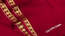 Pure CSS Zari Mysore Silk Sarees in Gandaberunda design in Hubli and India