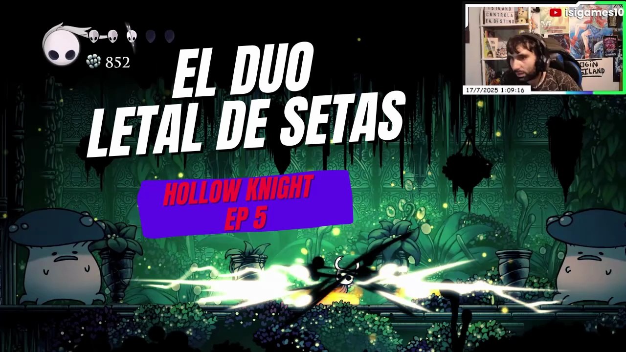 Hollow Knight Derrota de setas y descubrimiento de los Páramos Fúngicos  Ep 5