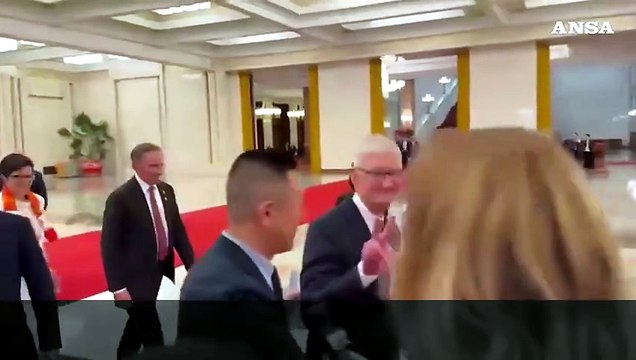 Ceo di Nvidia Jensen Huang: A Pechino perche' me lo ha chiesto Trump