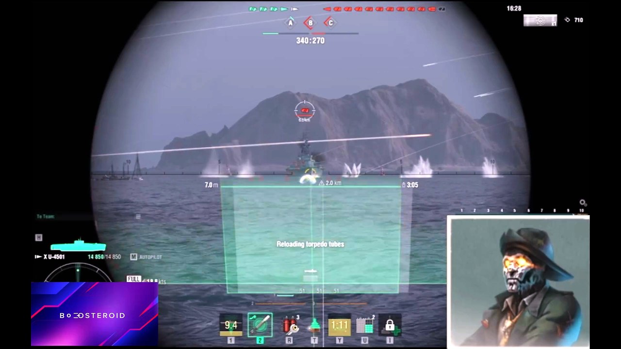 World of Warships German Submarine
