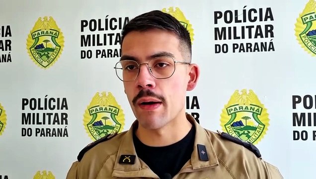 Tenente da PM detalha apreensão milionária em banheiro de ônibus em Cascavel